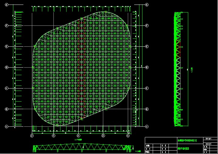 果洛杭州转塘中学网架设计